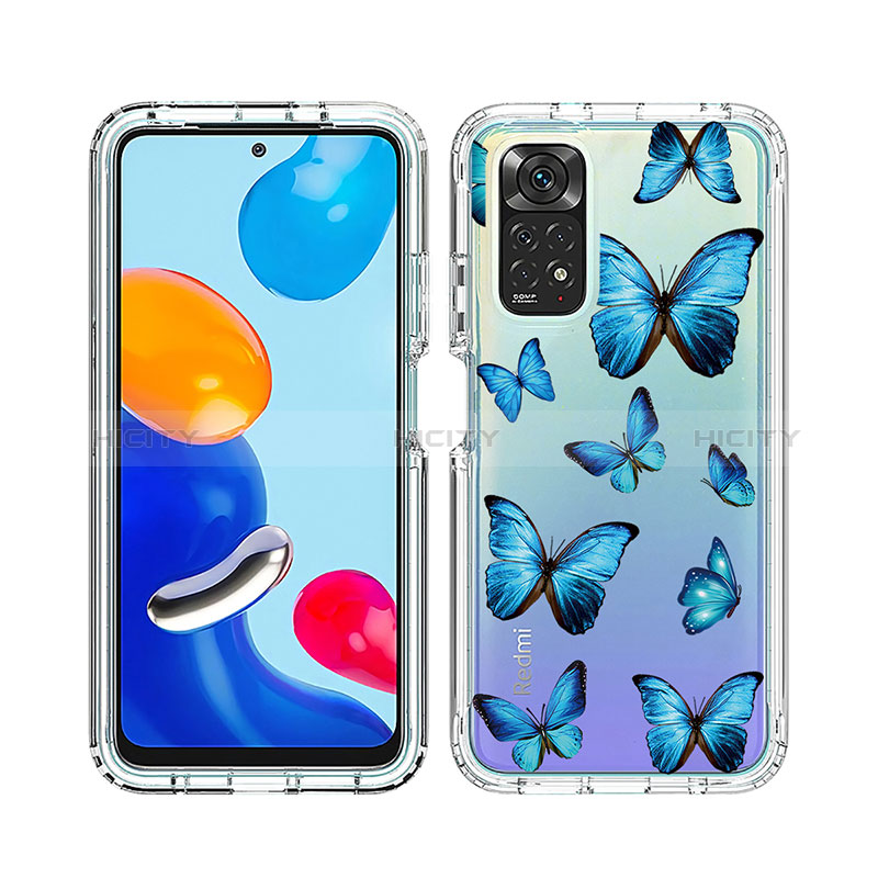 Funda Silicona Carcasa Ultrafina Transparente Goma Frontal y Trasera 360 Grados para Xiaomi Redmi Note 11S 4G