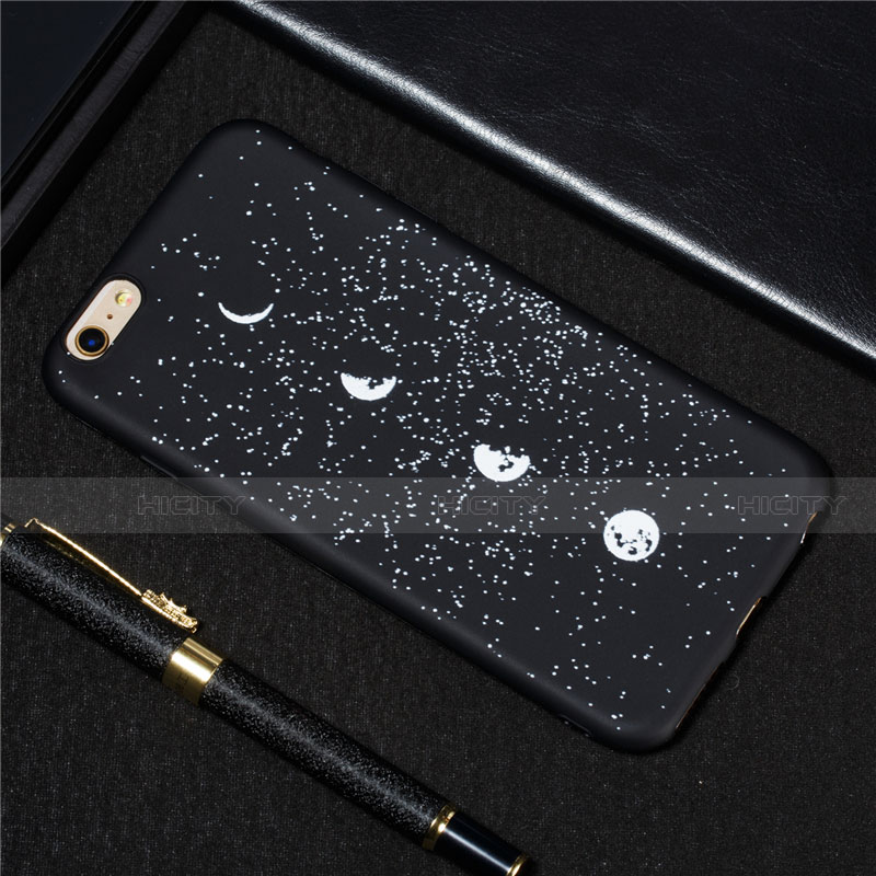 Funda Silicona Gel Goma Estrellado Carcasa para Apple iPhone 6