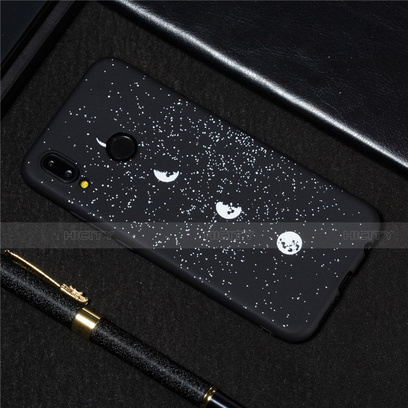 Funda Silicona Gel Goma Estrellado Carcasa para Huawei Nova 3e