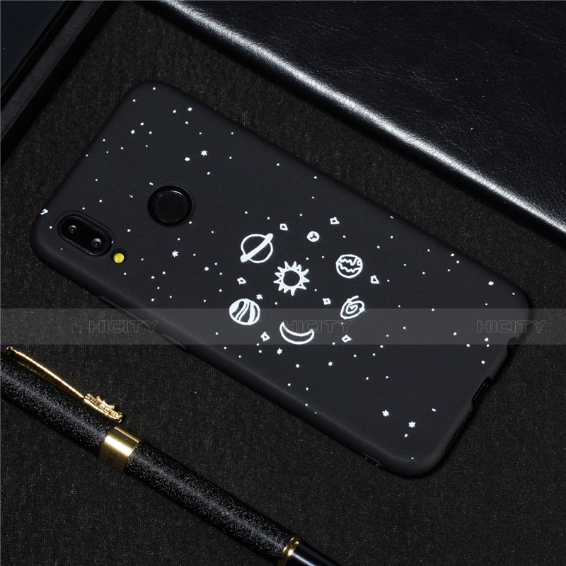 Funda Silicona Gel Goma Estrellado Carcasa para Huawei Nova 3e