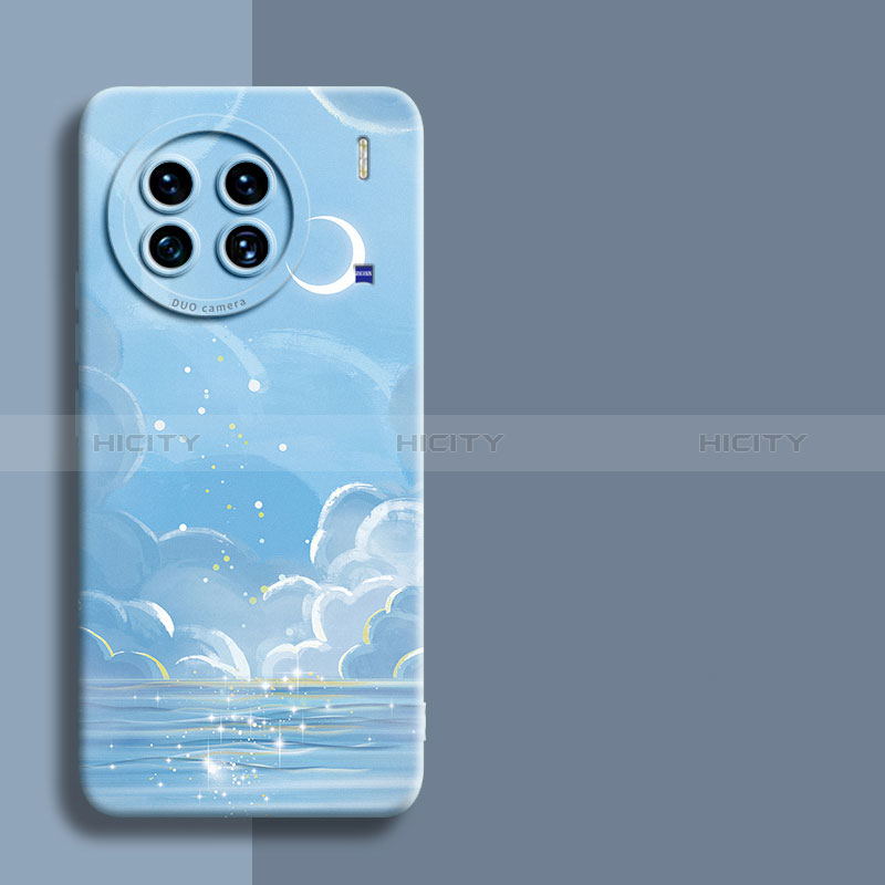 Funda Silicona Gel Goma Estrellado Carcasa para Vivo X90 Pro 5G