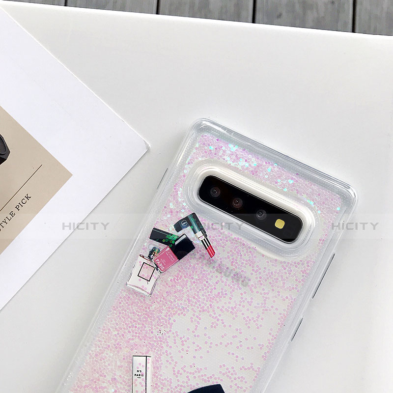 Funda Silicona Gel Goma Flores Carcasa K01 para Samsung Galaxy S10 Plus