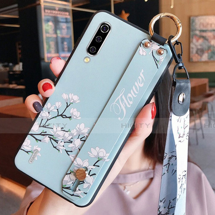 Funda Silicona Gel Goma Flores Carcasa K01 para Xiaomi Mi A3