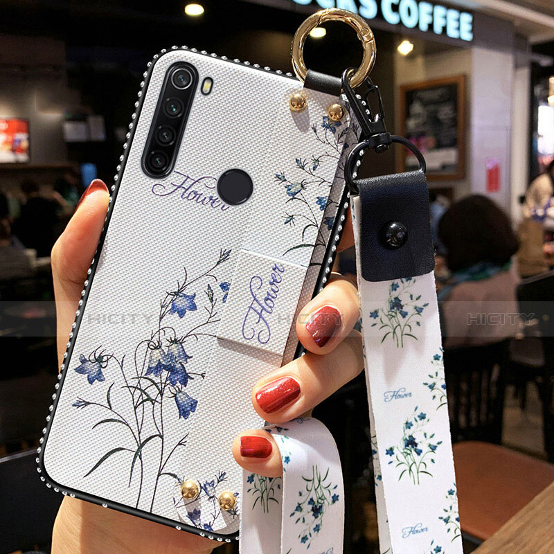 Funda Silicona Gel Goma Flores Carcasa K02 para Xiaomi Redmi Note 8