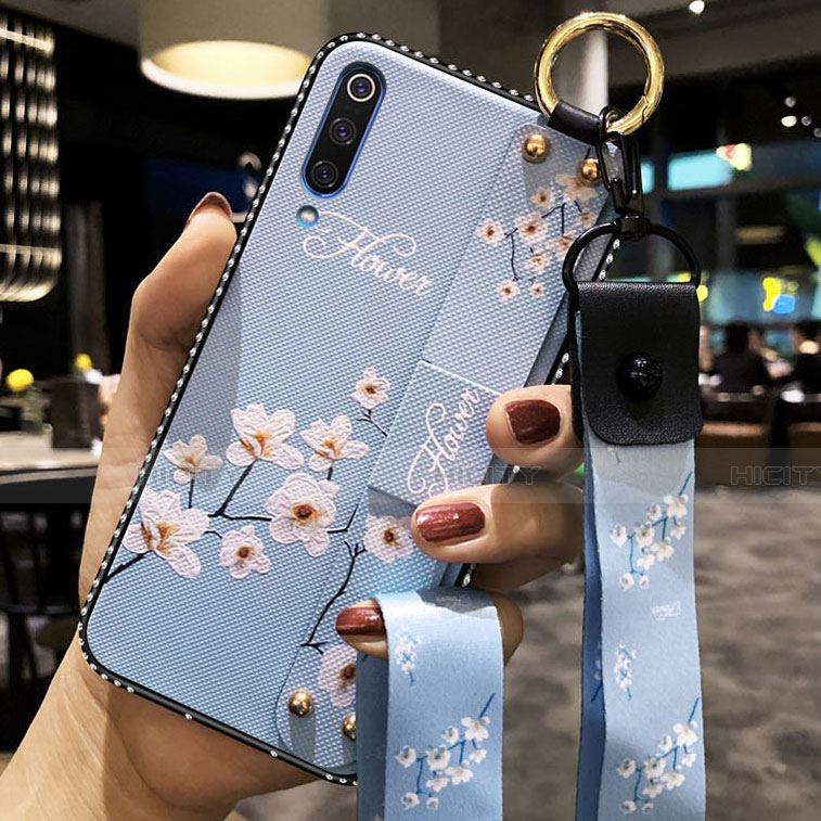 Funda Silicona Gel Goma Flores Carcasa K05 para Xiaomi Mi A3