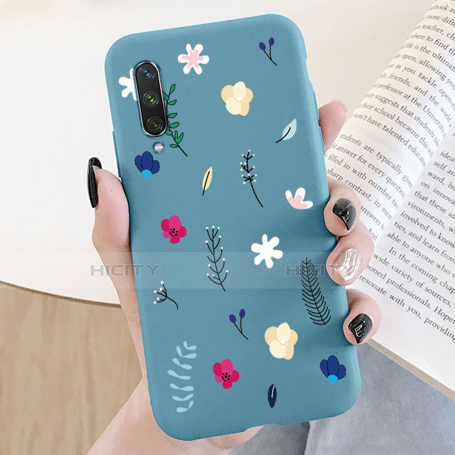 Funda Silicona Gel Goma Flores Carcasa K07 para Xiaomi Mi A3