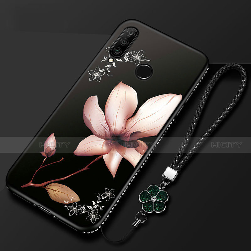 Funda Silicona Gel Goma Flores Carcasa para Huawei Enjoy 9s Multicolor