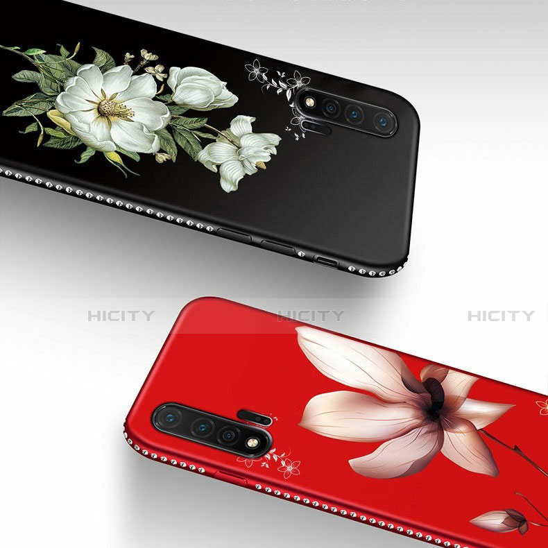 Funda Silicona Gel Goma Flores Carcasa para Huawei Nova 6 5G