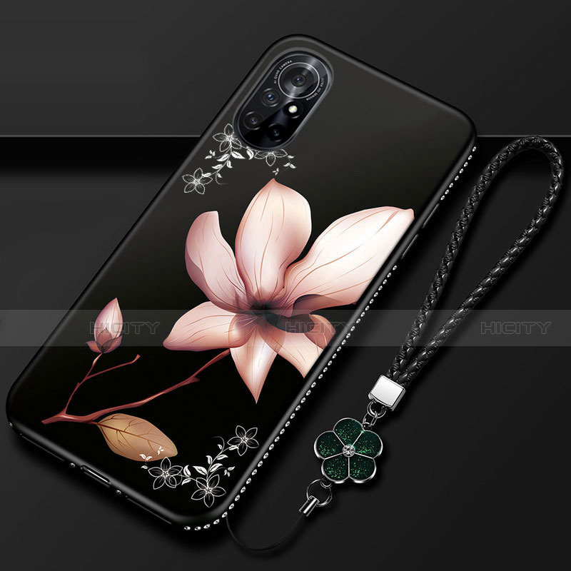 Funda Silicona Gel Goma Flores Carcasa para Huawei Nova 8 5G Multicolor