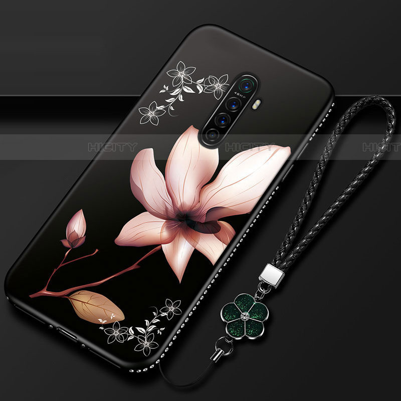 Funda Silicona Gel Goma Flores Carcasa para Oppo Reno Ace