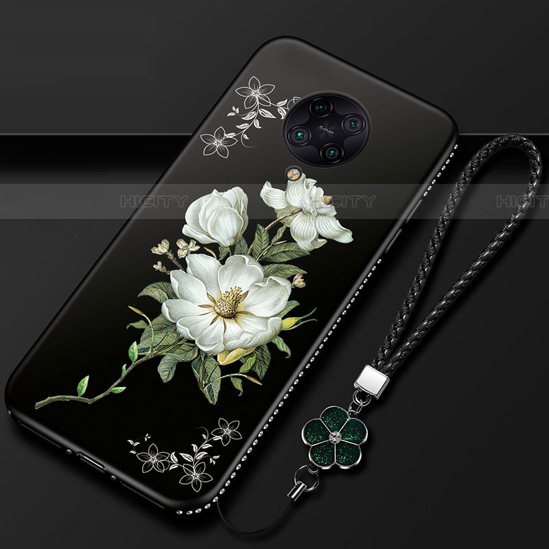 Funda Silicona Gel Goma Flores Carcasa para Xiaomi Redmi K30 Pro 5G