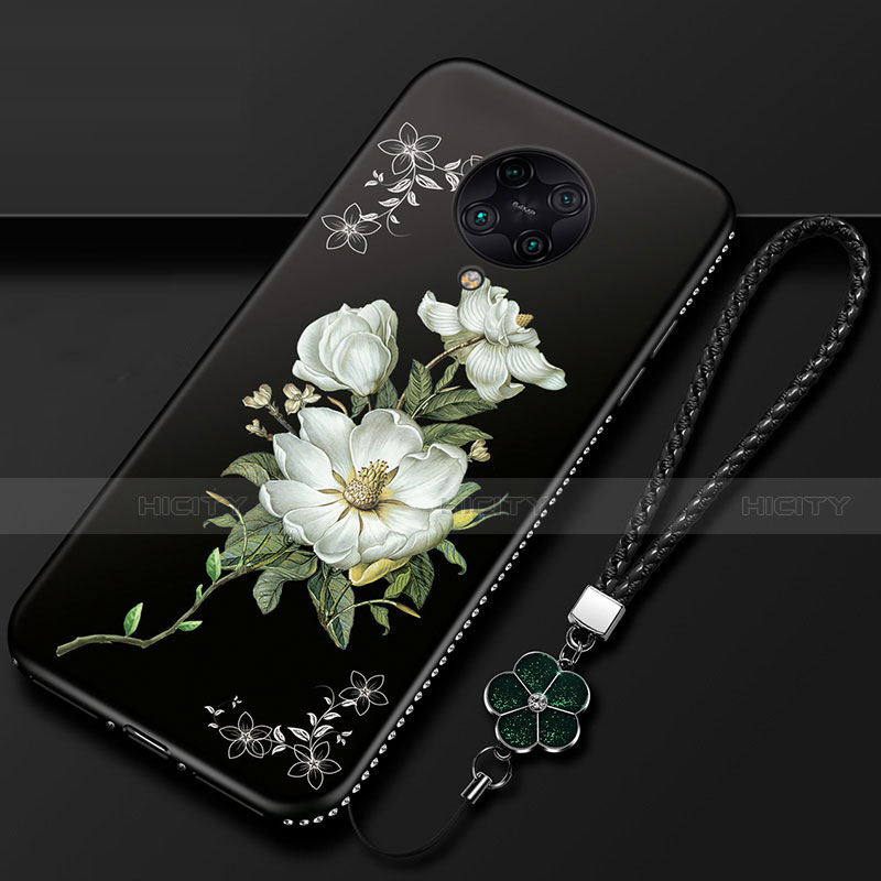 Funda Silicona Gel Goma Flores Carcasa para Xiaomi Redmi K30 Pro Zoom