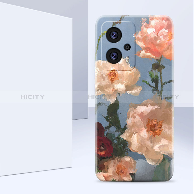 Funda Silicona Gel Goma Flores Carcasa para Xiaomi Redmi Note 11T Pro+ Plus 5G