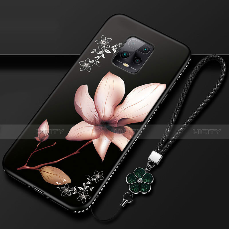 Funda Silicona Gel Goma Flores Carcasa S01 para Xiaomi Redmi 10X Pro 5G