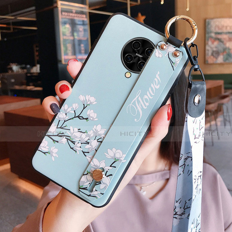 Funda Silicona Gel Goma Flores Carcasa S01 para Xiaomi Redmi K30 Pro Zoom