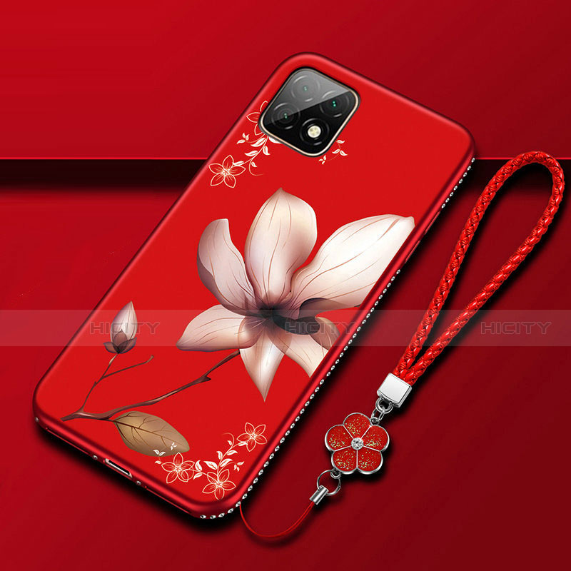 Funda Silicona Gel Goma Flores Carcasa S02 para Huawei Enjoy 20 5G