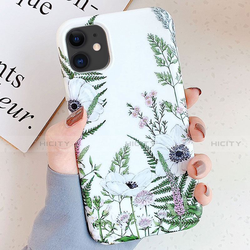 Funda Silicona Gel Goma Flores Carcasa S05 para Apple iPhone 11