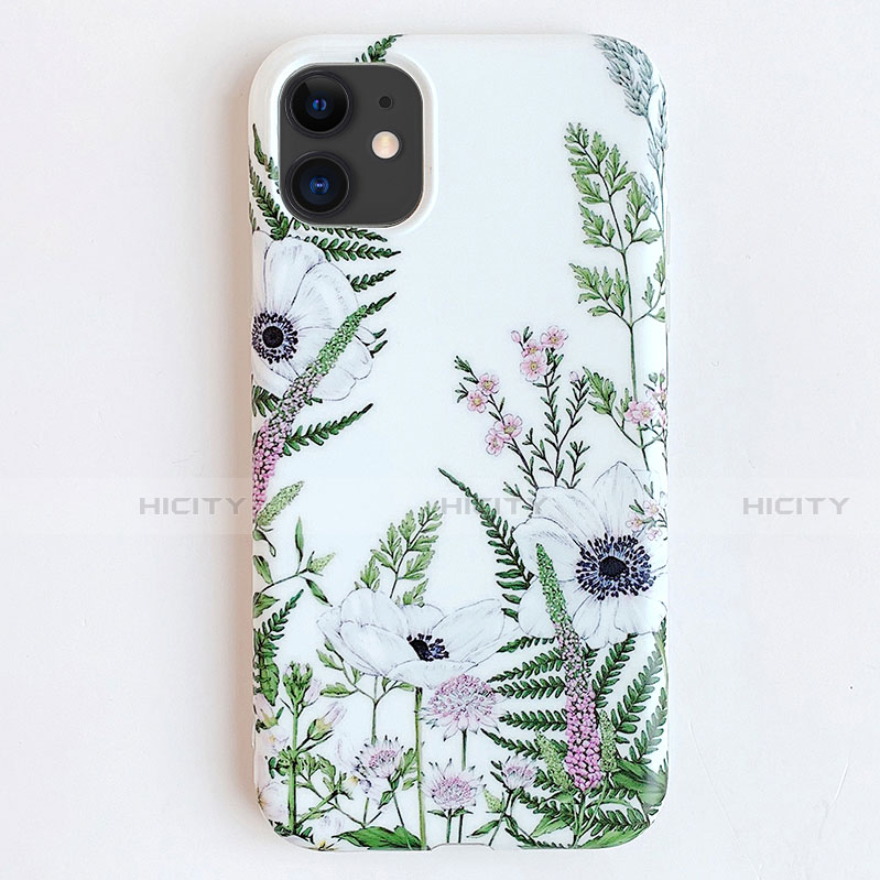 Funda Silicona Gel Goma Flores Carcasa S05 para Apple iPhone 11