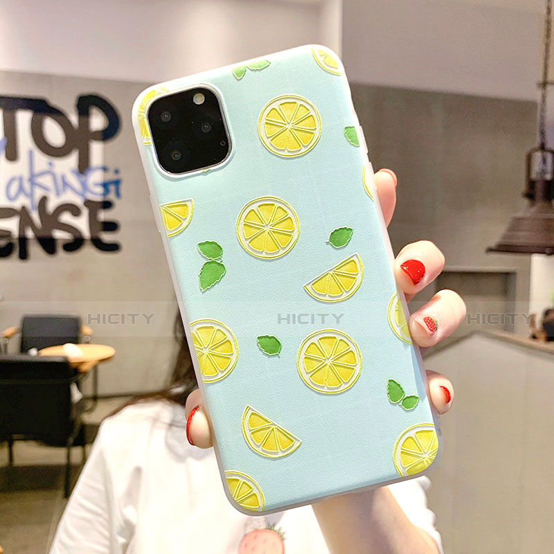 Funda Silicona Gel Goma Fruta Carcasa C01 para Apple iPhone 11 Pro