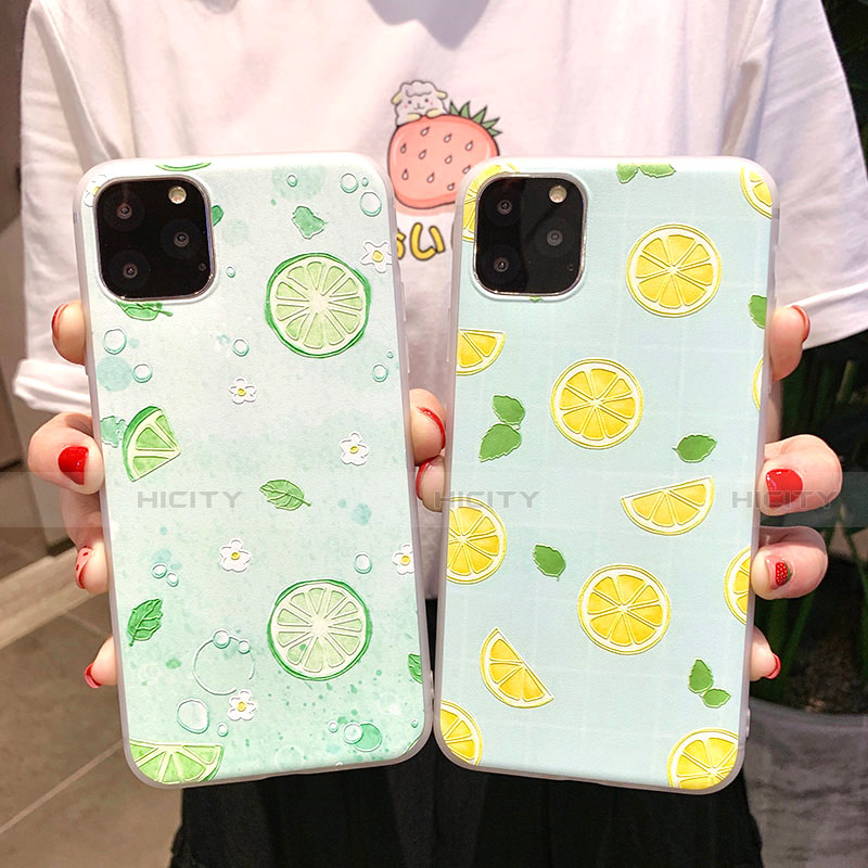 Funda Silicona Gel Goma Fruta Carcasa C01 para Apple iPhone 11 Pro