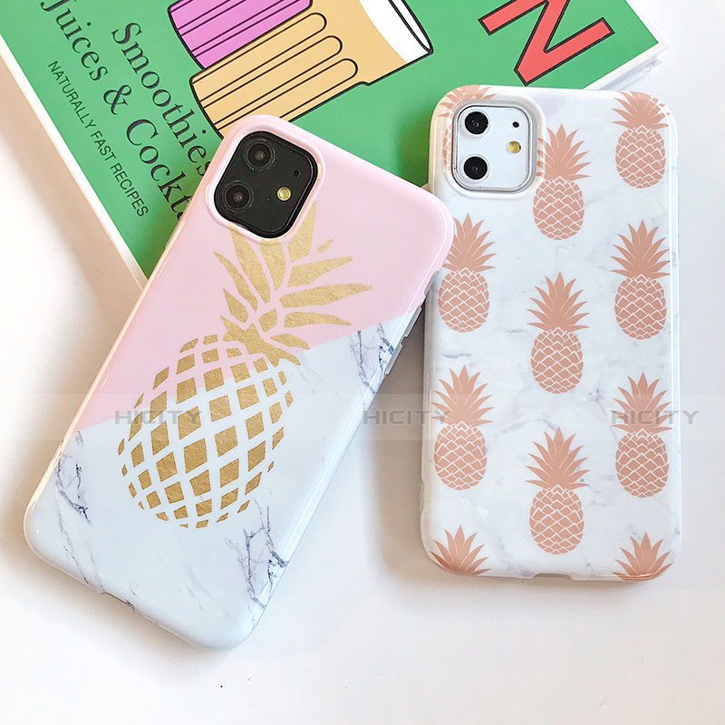 Funda Silicona Gel Goma Fruta Carcasa para Apple iPhone 11