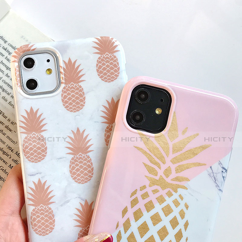 Funda Silicona Gel Goma Fruta Carcasa para Apple iPhone 11