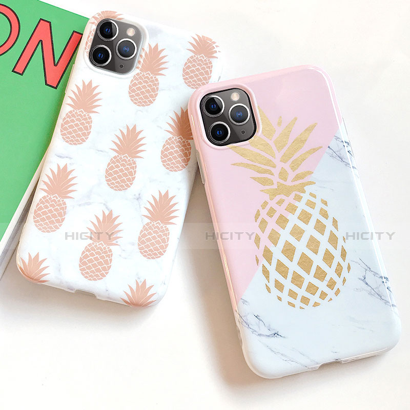 Funda Silicona Gel Goma Fruta Carcasa para Apple iPhone 11 Pro Max