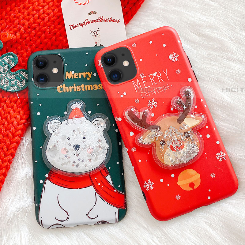 Funda Silicona Gel Goma Navidad Carcasa C01 para Apple iPhone 11