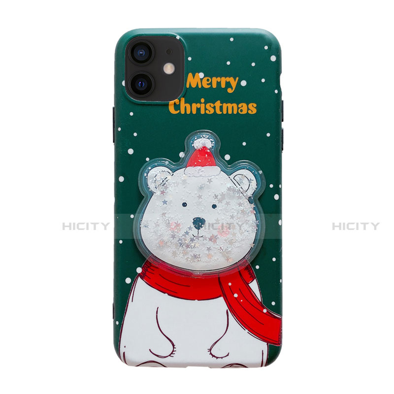 Funda Silicona Gel Goma Navidad Carcasa para Apple iPhone 12