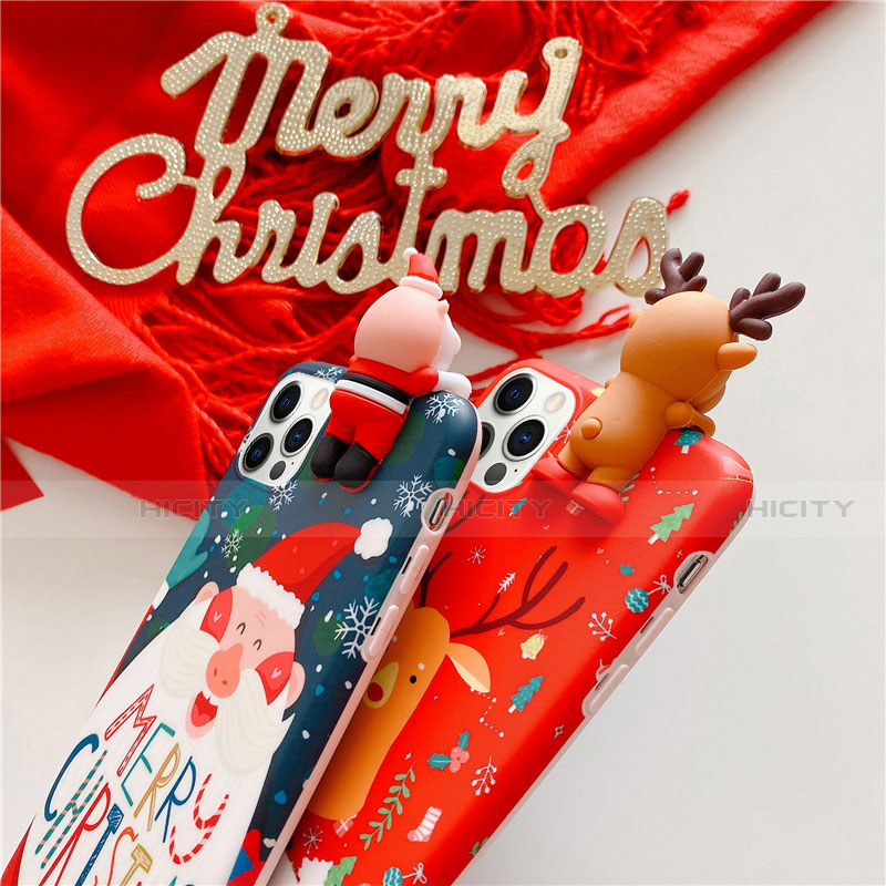 Funda Silicona Gel Goma Navidad Carcasa S01 para Apple iPhone 12 Pro Max