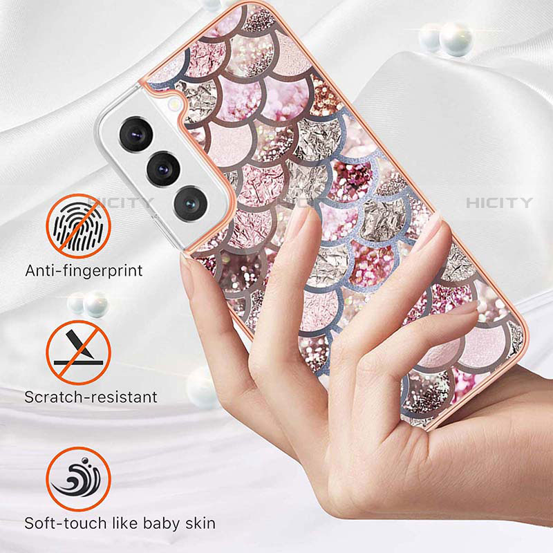 Funda Silicona Gel Goma Patron de Moda Carcasa A01 para Samsung Galaxy S21 5G