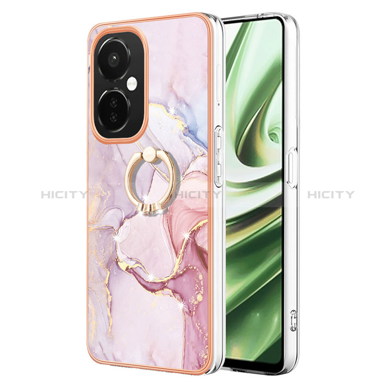 Funda Silicona Gel Goma Patron de Moda Carcasa con Anillo de dedo Soporte Y05B para OnePlus Nord CE 3 Lite 5G