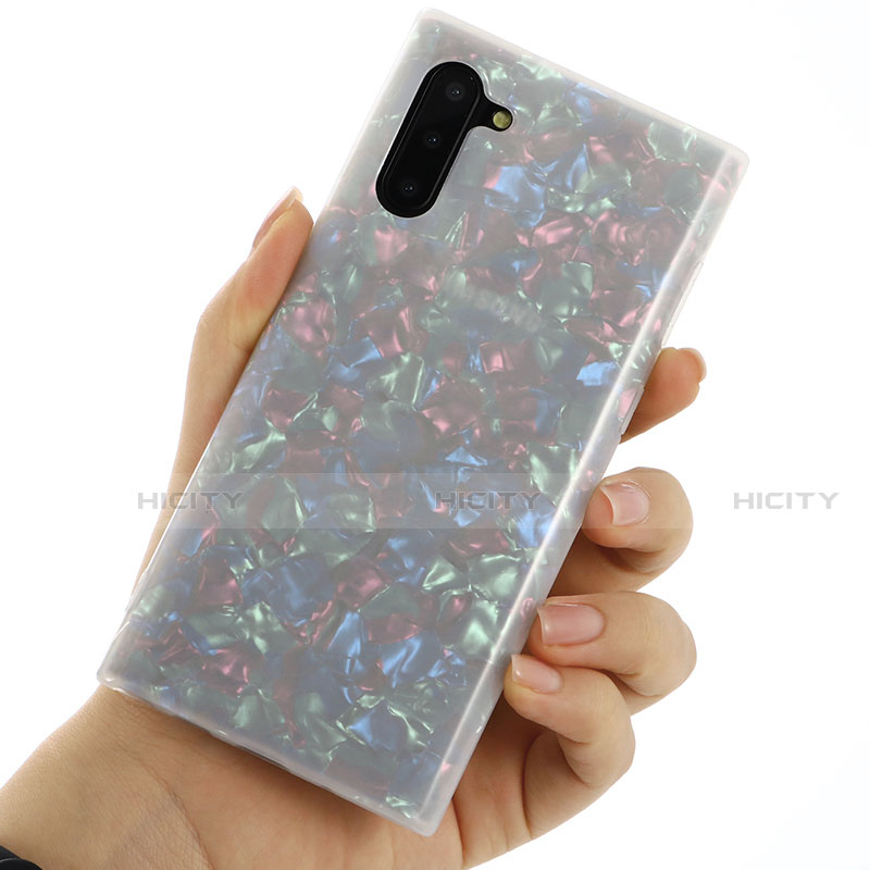 Funda Silicona Gel Goma Patron de Moda Carcasa D01 para Samsung Galaxy Note 10 5G