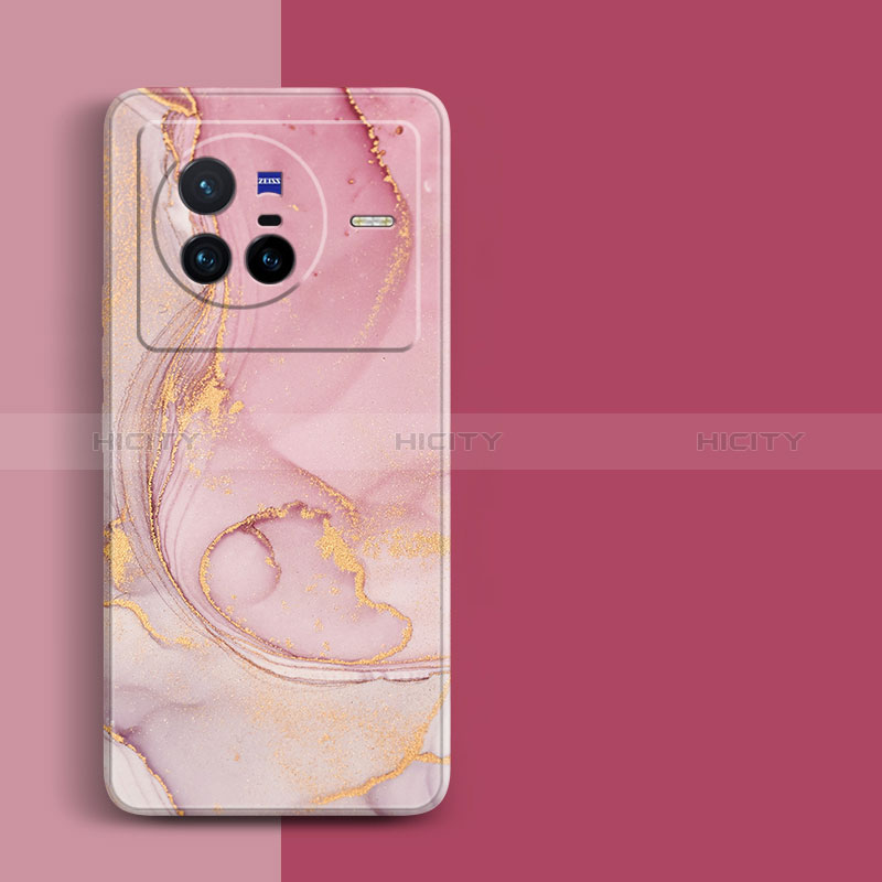 Funda Silicona Gel Goma Patron de Moda Carcasa para Vivo X80 5G