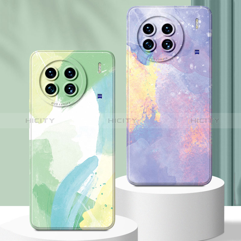 Funda Silicona Gel Goma Patron de Moda Carcasa para Vivo X90 Pro+ Plus 5G