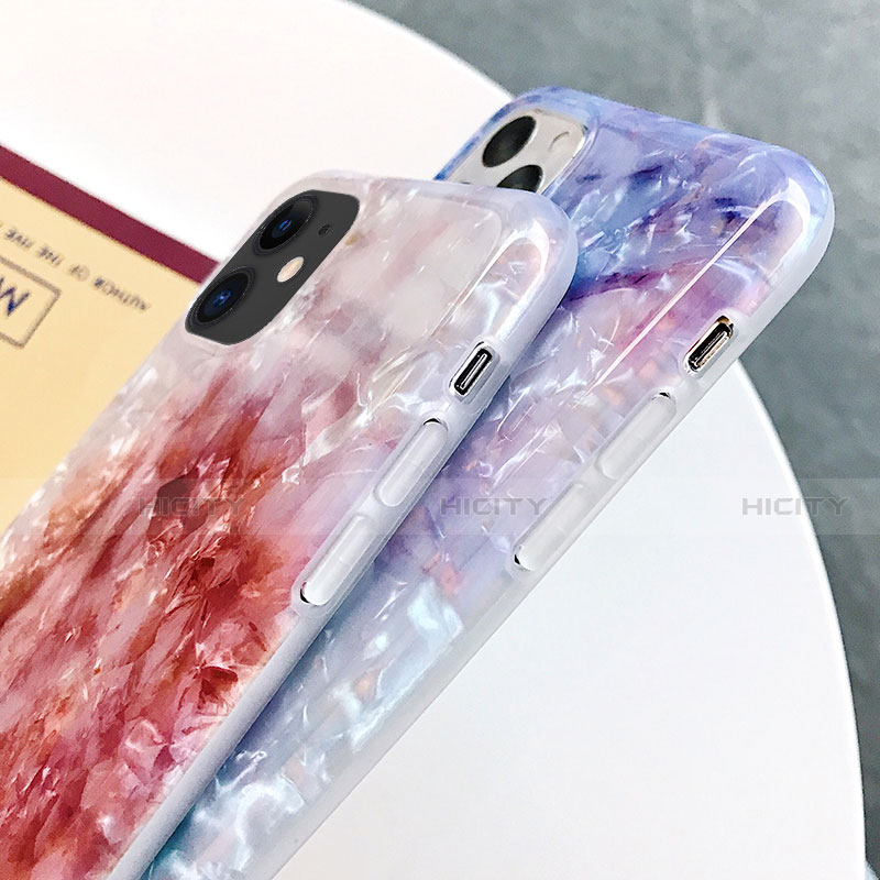 Funda Silicona Gel Goma Patron de Moda Carcasa S01 para Apple iPhone 11