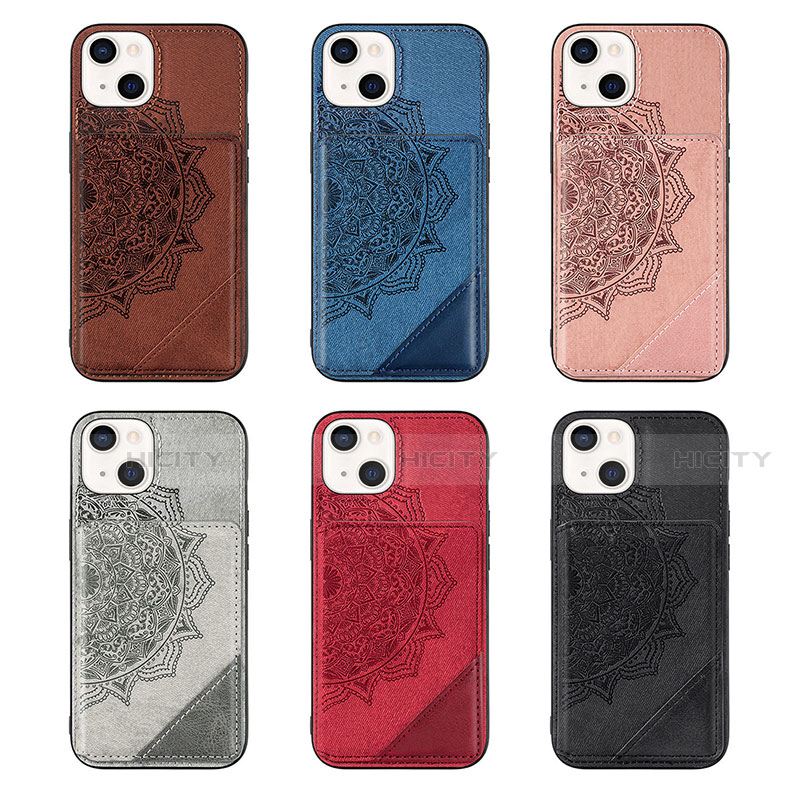 Funda Silicona Gel Goma Patron de Moda Carcasa S01 para Apple iPhone 13 Mini