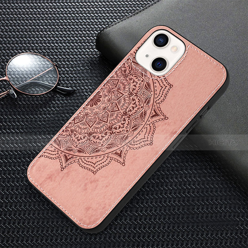 Funda Silicona Gel Goma Patron de Moda Carcasa S01 para Apple iPhone 13 Mini