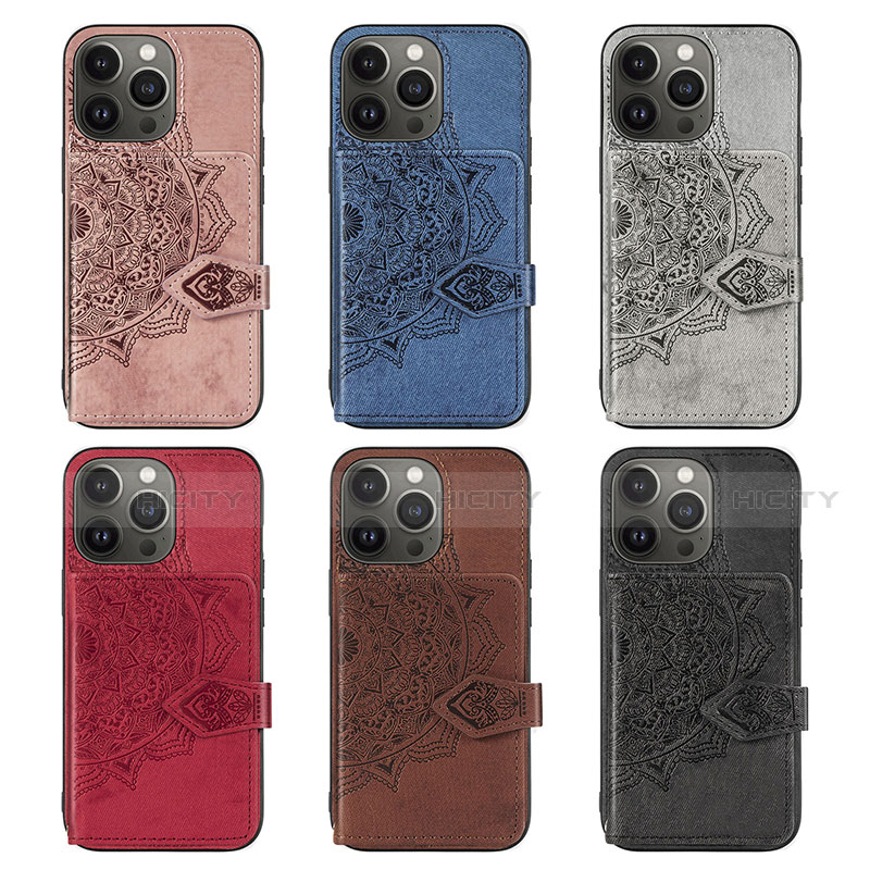 Funda Silicona Gel Goma Patron de Moda Carcasa S01 para Apple iPhone 14 Pro