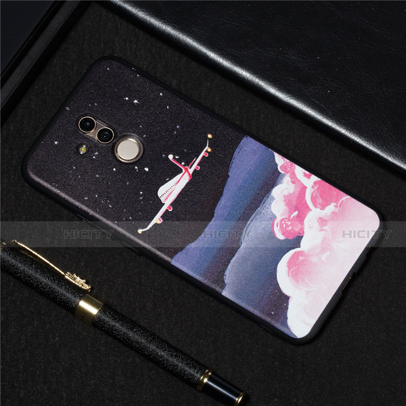 Funda Silicona Gel Goma Patron de Moda Carcasa S01 para Huawei Mate 20 Lite