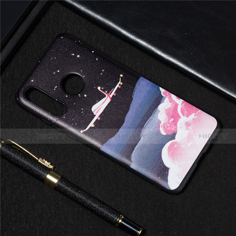 Funda Silicona Gel Goma Patron de Moda Carcasa S01 para Huawei P30 Lite