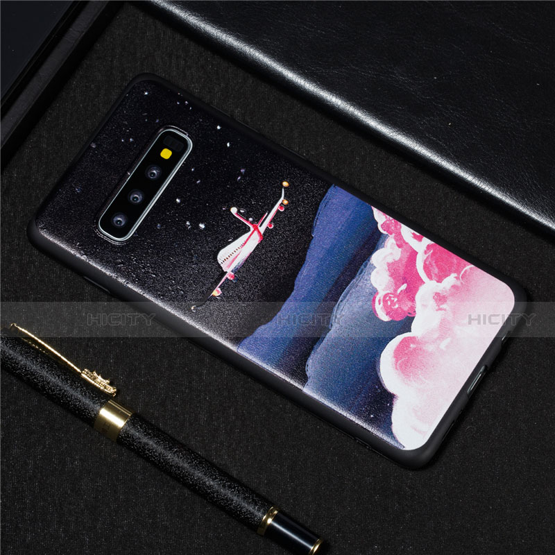 Funda Silicona Gel Goma Patron de Moda Carcasa S01 para Samsung Galaxy S10 5G