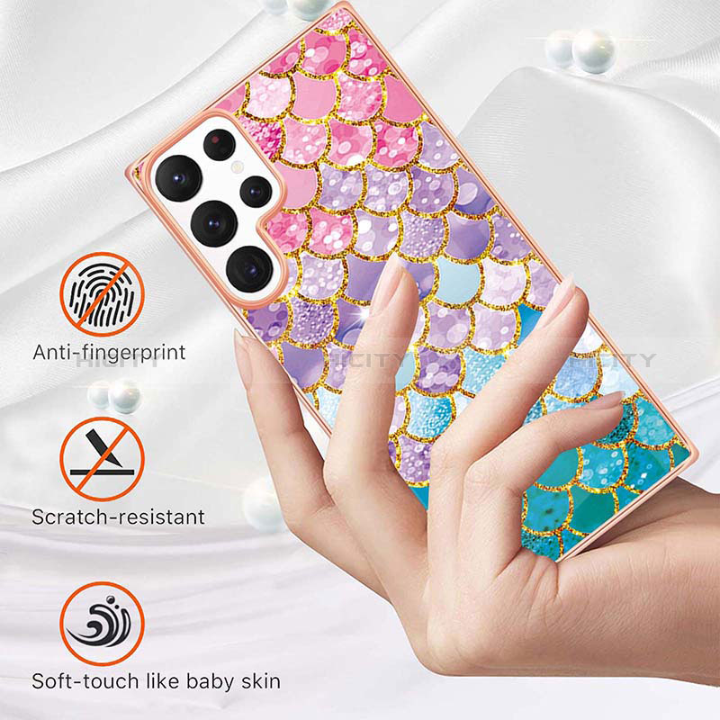 Funda Silicona Gel Goma Patron de Moda Carcasa S01 para Samsung Galaxy S24 Ultra 5G