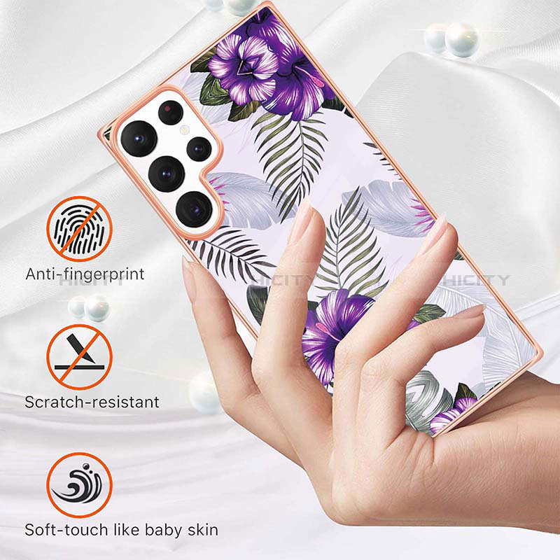 Funda Silicona Gel Goma Patron de Moda Carcasa S01 para Samsung Galaxy S25 Ultra 5G