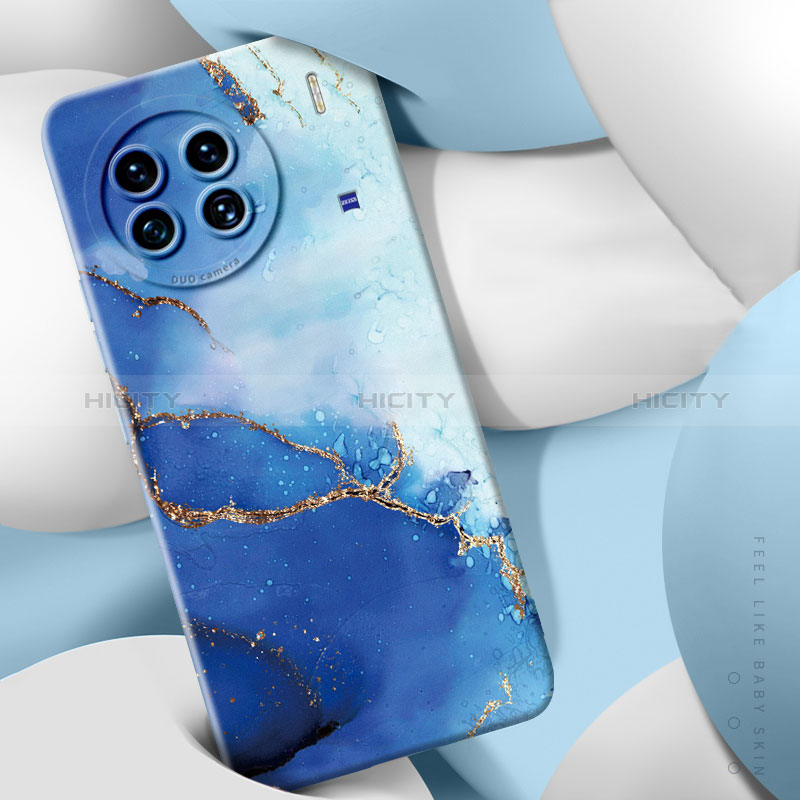 Funda Silicona Gel Goma Patron de Moda Carcasa S01 para Vivo X90 5G