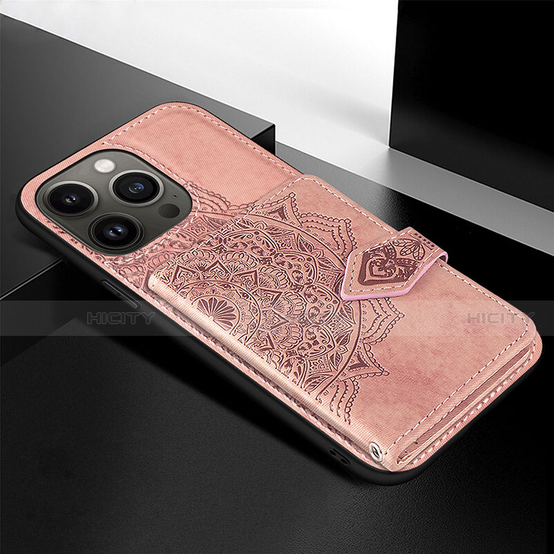 Funda Silicona Gel Goma Patron de Moda Carcasa S02 para Apple iPhone 14 Pro