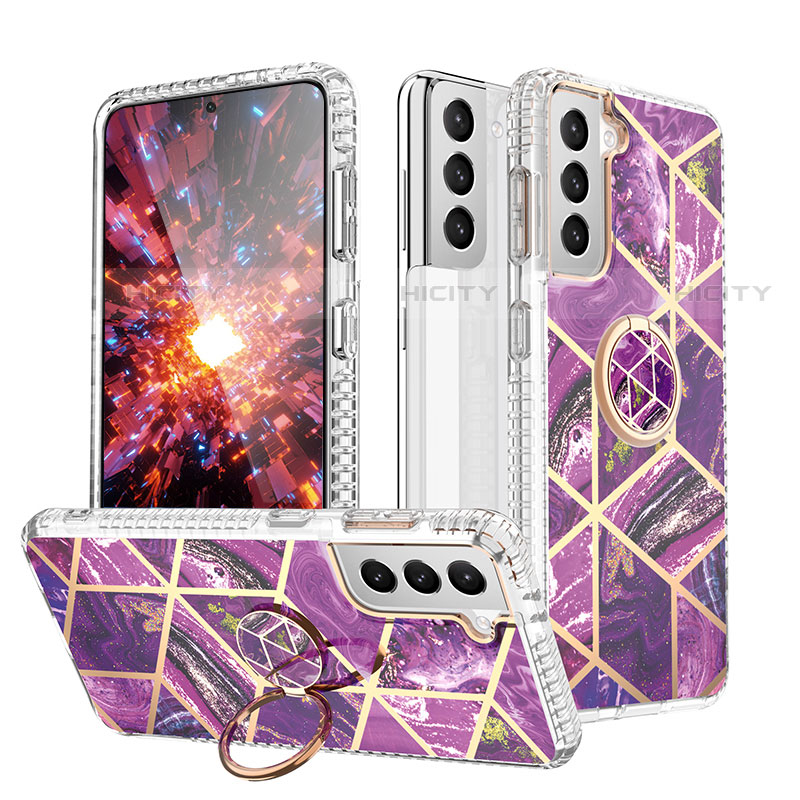 Funda Silicona Gel Goma Patron de Moda Carcasa S02 para Samsung Galaxy S21 5G