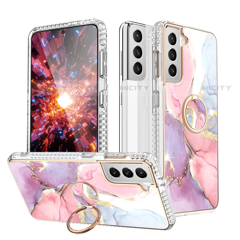 Funda Silicona Gel Goma Patron de Moda Carcasa S02 para Samsung Galaxy S22 Plus 5G