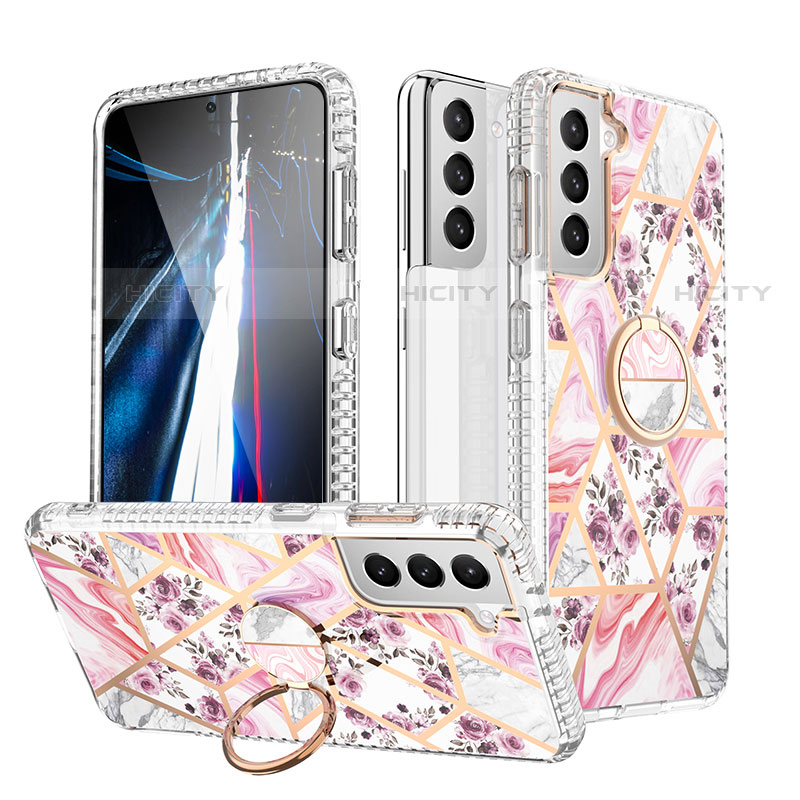 Funda Silicona Gel Goma Patron de Moda Carcasa S02 para Samsung Galaxy S22 Plus 5G