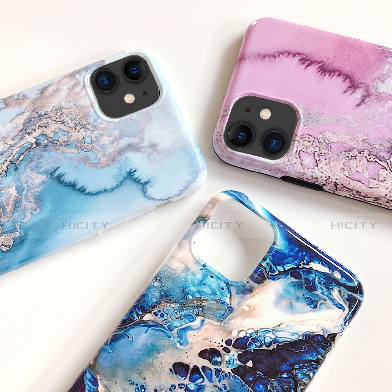 Funda Silicona Gel Goma Patron de Moda Carcasa S03 para Apple iPhone 11